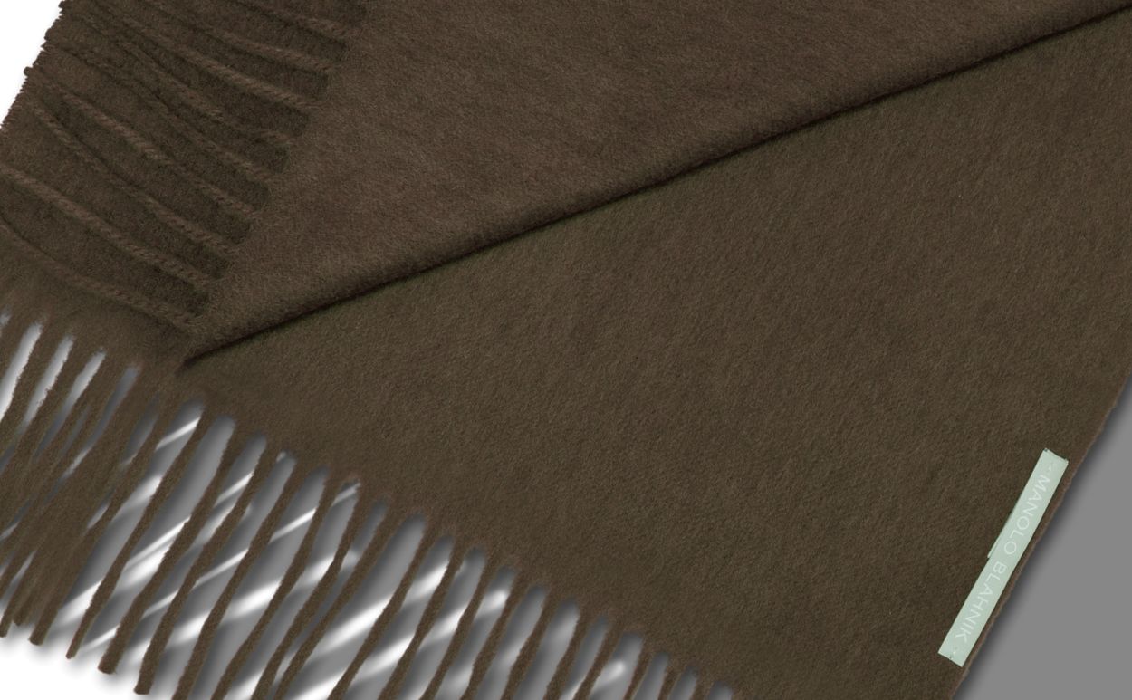 Brown Cashmere Scarf Brown Cashmere Scarf